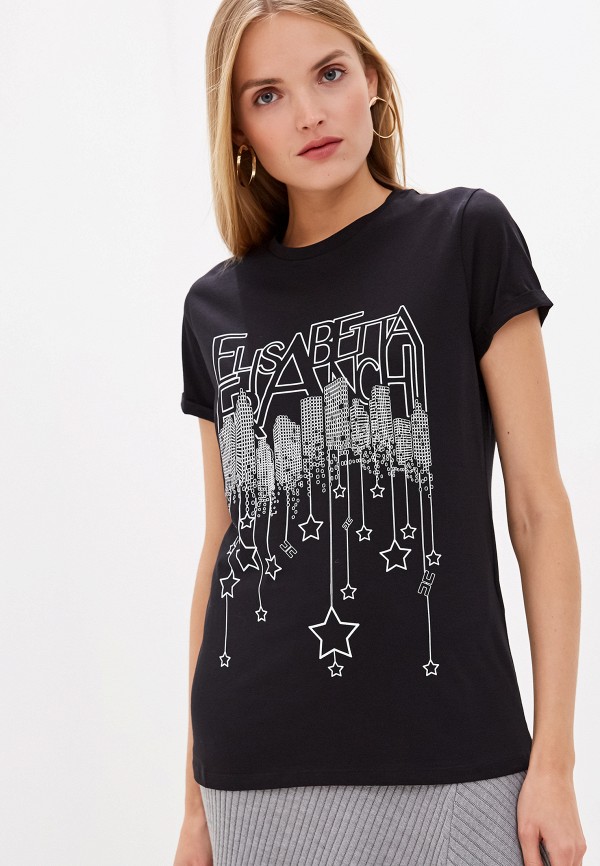 

Футболка Elisabetta Franchi, Черный