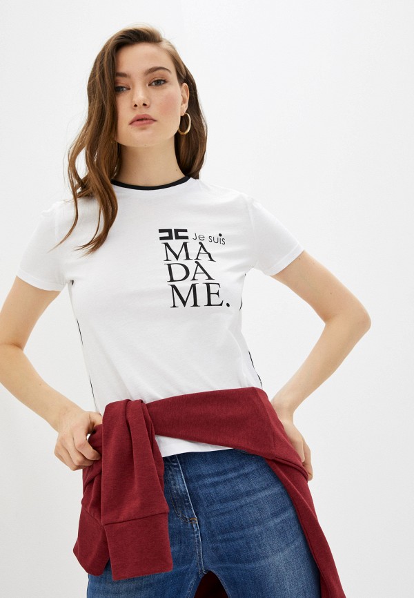 

Футболка Elisabetta Franchi, Белый, Elisabetta Franchi EL037EWHGVW6
