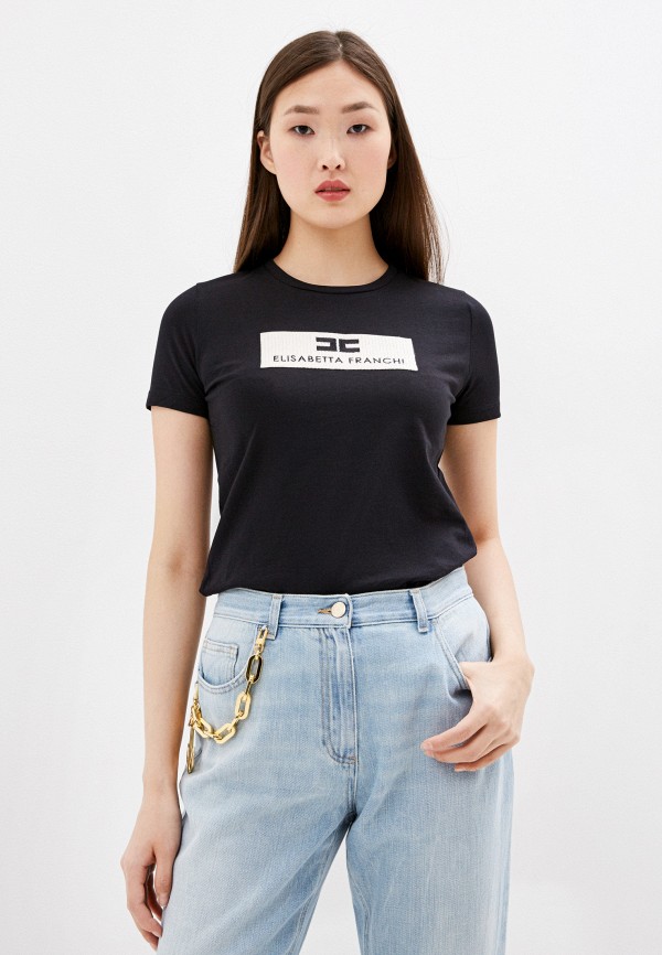 

Футболка Elisabetta Franchi, Черный