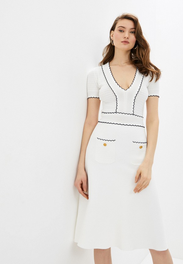 

Платье Elisabetta Franchi, Белый, Elisabetta Franchi EL037EWHGWD6