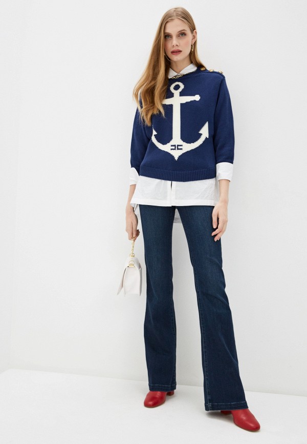 

Джемпер Elisabetta Franchi, Синий, Elisabetta Franchi EL037EWHGWE2