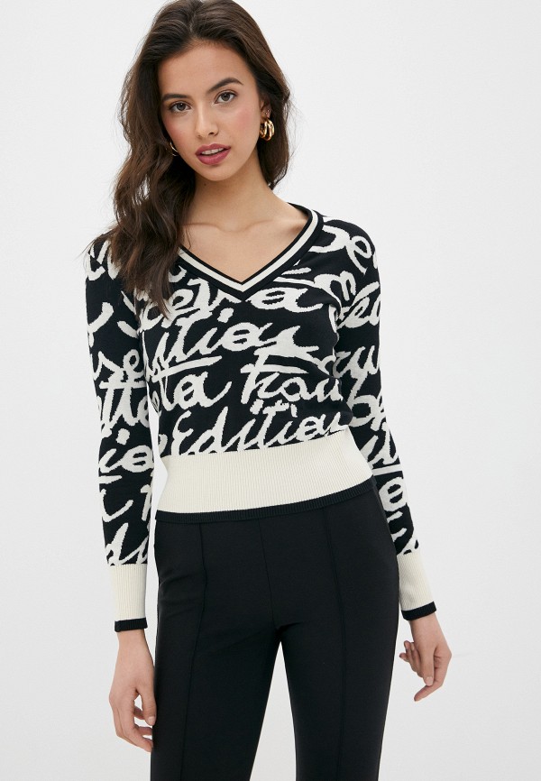 

Пуловер Elisabetta Franchi, Черный, Elisabetta Franchi EL037EWHPQW5