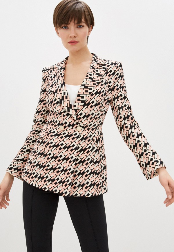 

Пиджак Elisabetta Franchi, Мультиколор, Elisabetta Franchi EL037EWIMPN0