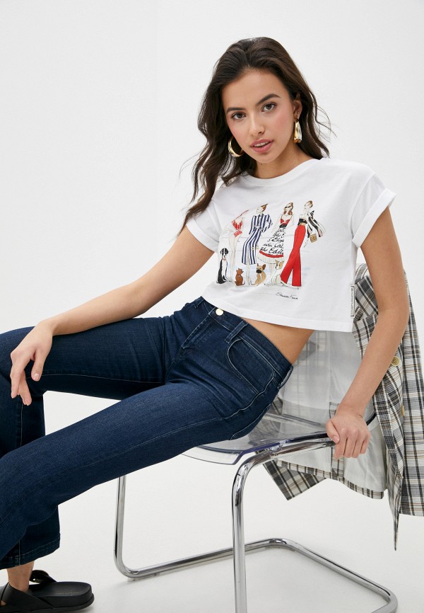 

Футболка Elisabetta Franchi, Белый