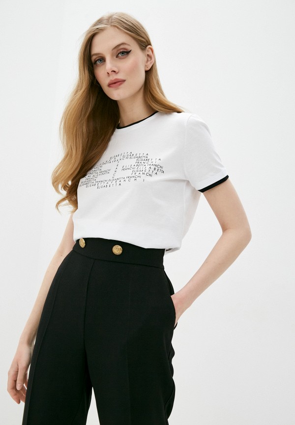 

Футболка Elisabetta Franchi, Белый