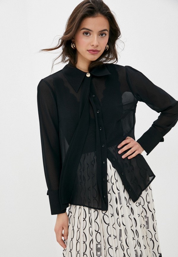 

Блуза Elisabetta Franchi, Черный, Elisabetta Franchi EL037EWIZFZ0