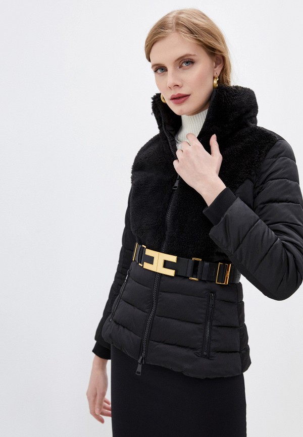 

Куртка утепленная Elisabetta Franchi, Черный