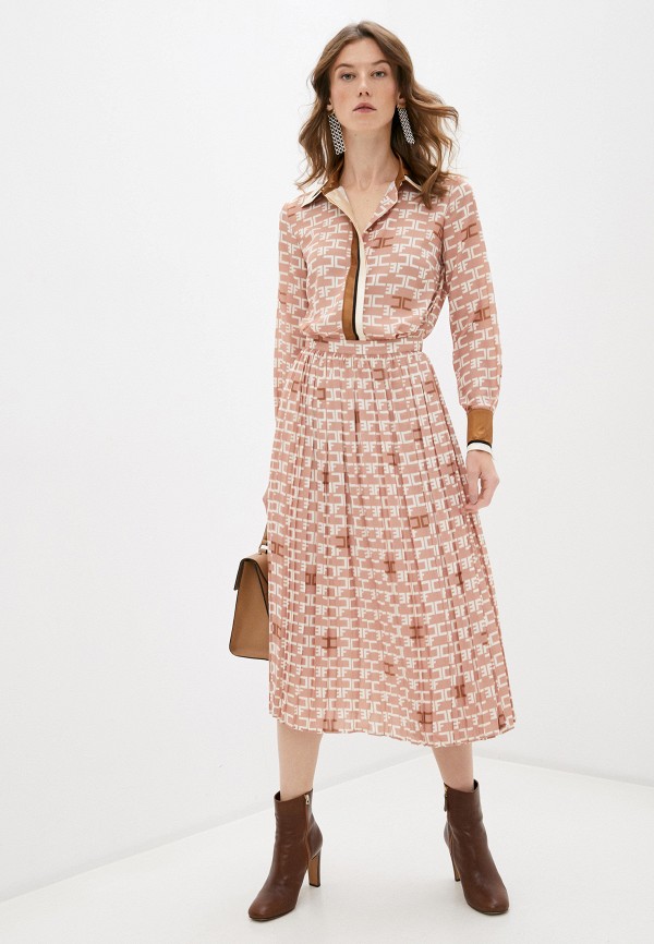 

Платье Elisabetta Franchi, Бежевый
