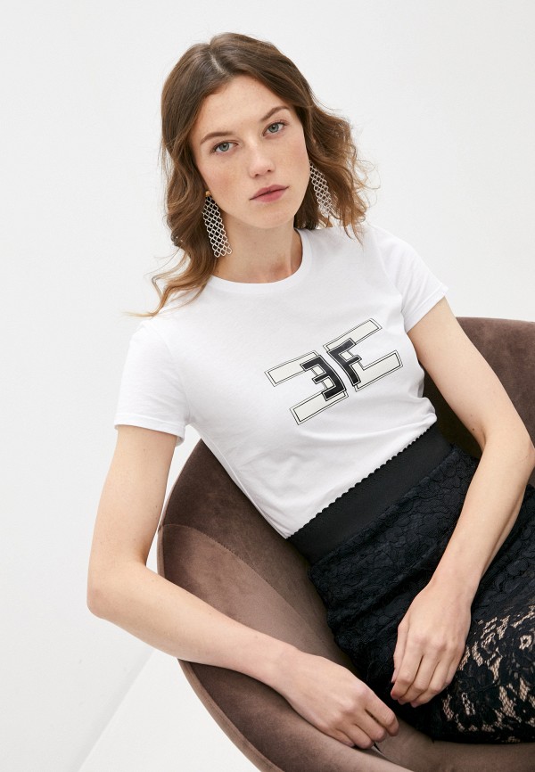 

Футболка Elisabetta Franchi, Белый, Elisabetta Franchi EL037EWKMYR2