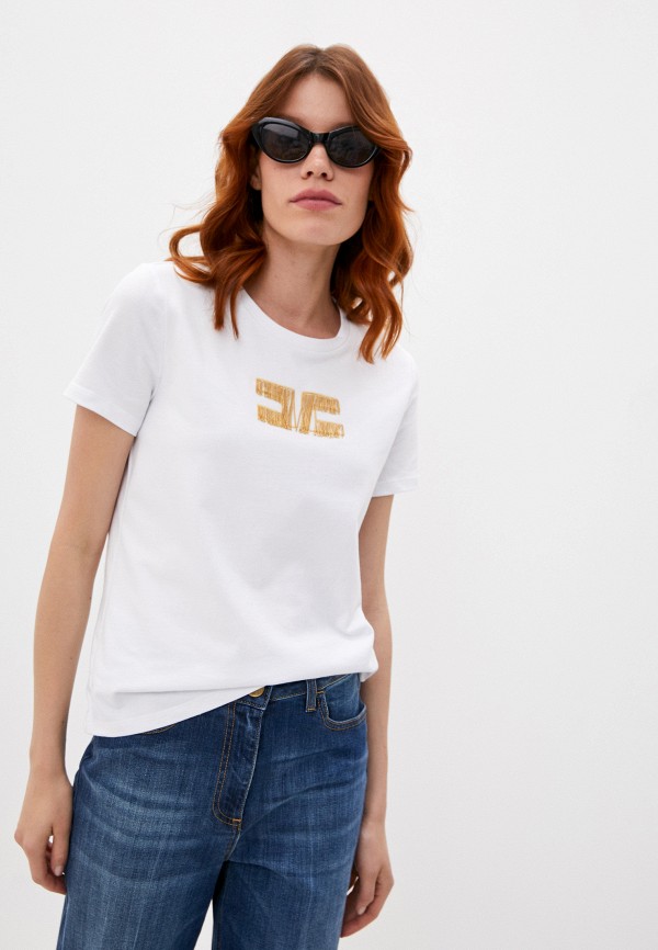 

Футболка Elisabetta Franchi, Белый, Elisabetta Franchi EL037EWKMYR7
