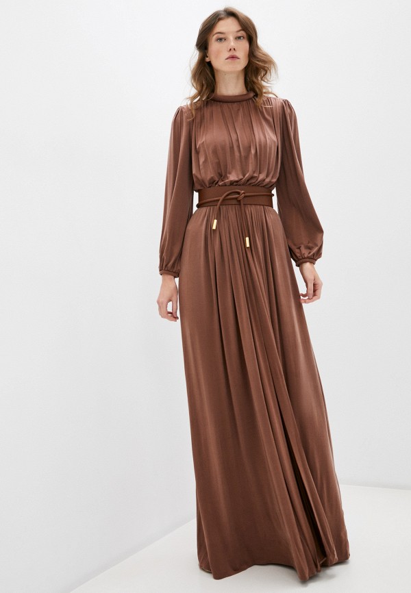 

Платье Elisabetta Franchi, Коричневый, Elisabetta Franchi EL037EWKMYS4