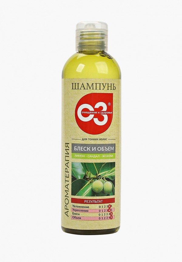 

Шампунь Elfarma, Прозрачный, "Блеск и Объем" Лимон-Сандал-Жожоба 250 мл