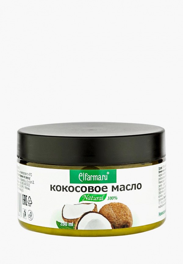 

Масло для тела Elfarma, Прозрачный, Кокосовое 250 мл
