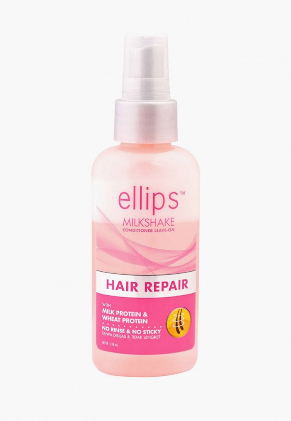 

Кондиционер для волос Ellips, Прозрачный, НЕСМЫВАЕМЫЙ MILKSHAKE CONDITIONER, 110 мл
