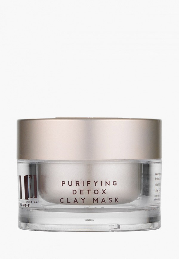 

Маска для лица Emma Hardie, Прозрачный, Purifying Pink Clay Detox Mask, 50 мл