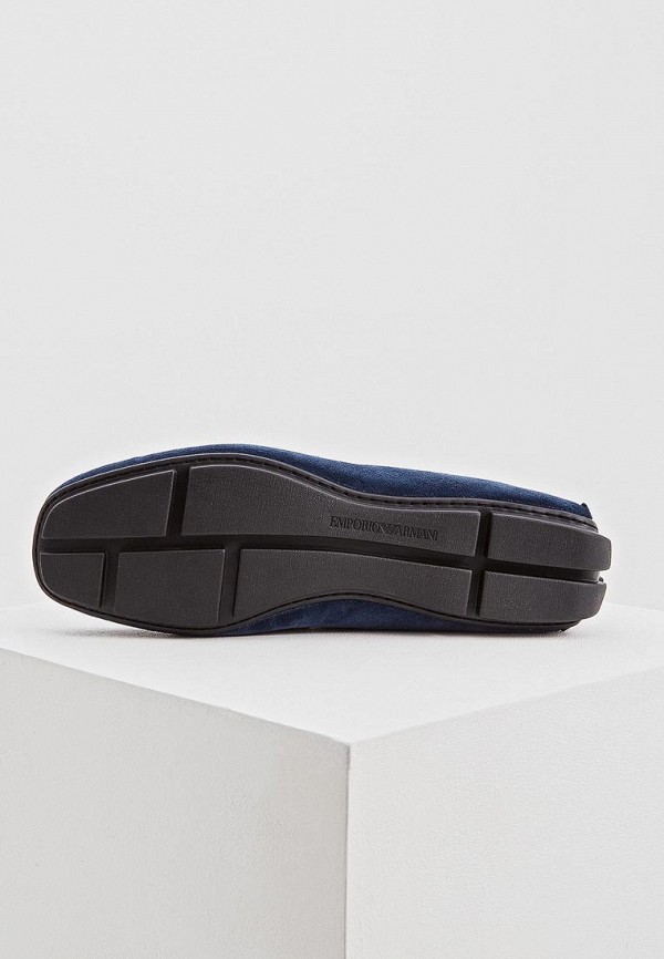 

Мокасины Emporio Armani, Синий