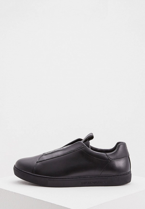 

Слипоны Emporio Armani, Черный