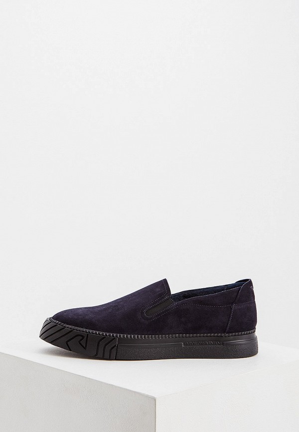 

Слипоны Emporio Armani, Синий