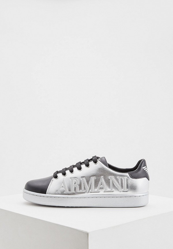 

Кеды Emporio Armani, Серебряный
