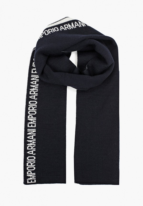 

Шарф Emporio Armani, Синий