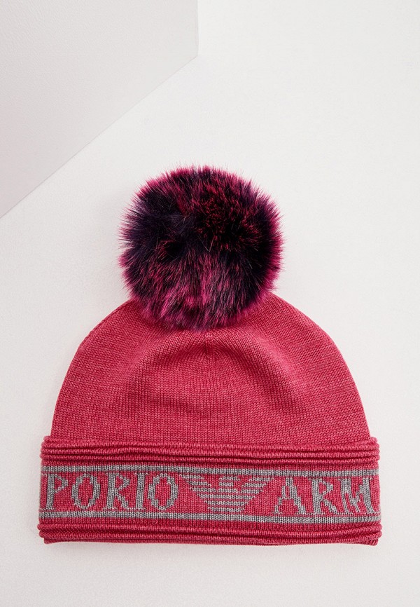

Шапка Emporio Armani, Розовый
