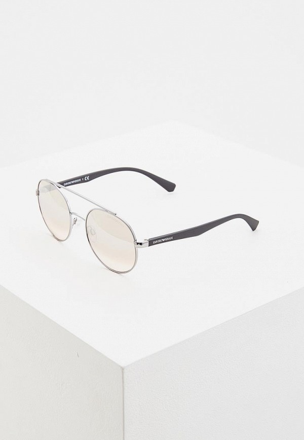 

Очки солнцезащитные Emporio Armani, Серебряный, EA2051 30108Z