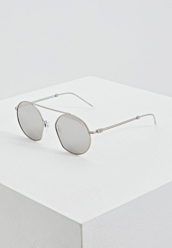 

Очки солнцезащитные Emporio Armani, Серебряный, EA2078 30456G