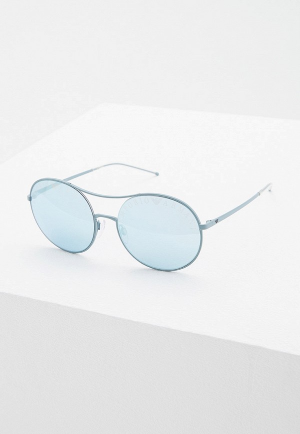 

Очки солнцезащитные Emporio Armani, Голубой, EA2081 32686J