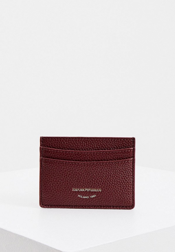 

Кредитница Emporio Armani, Бордовый
