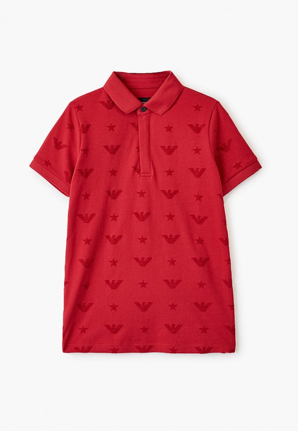 

Поло Emporio Armani, Красный