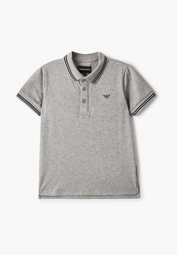 

Поло Emporio Armani, Серый