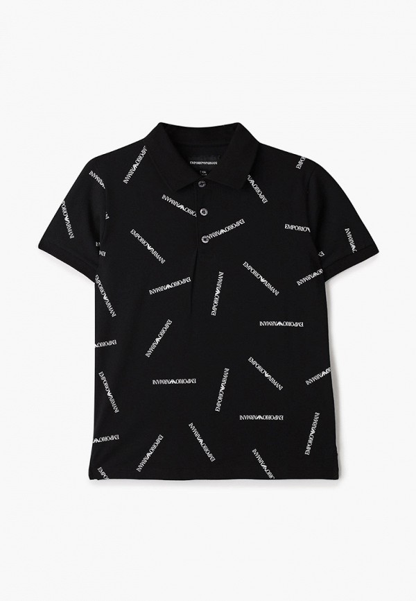 

Поло Emporio Armani, Черный