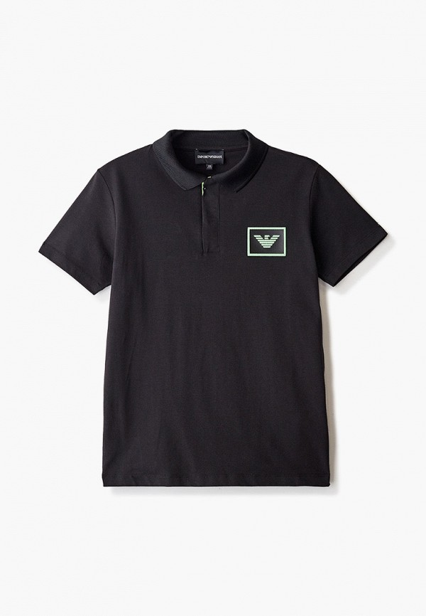 

Поло Emporio Armani, Черный