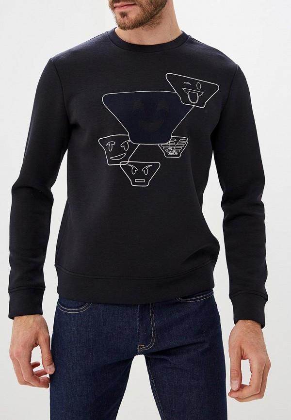 

Свитшот Emporio Armani, Emporio Armani EM598EMBLLK0, Синий