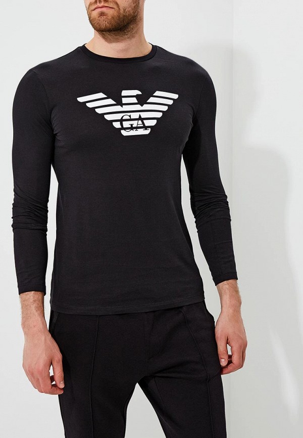 

Лонгслив Emporio Armani, Черный