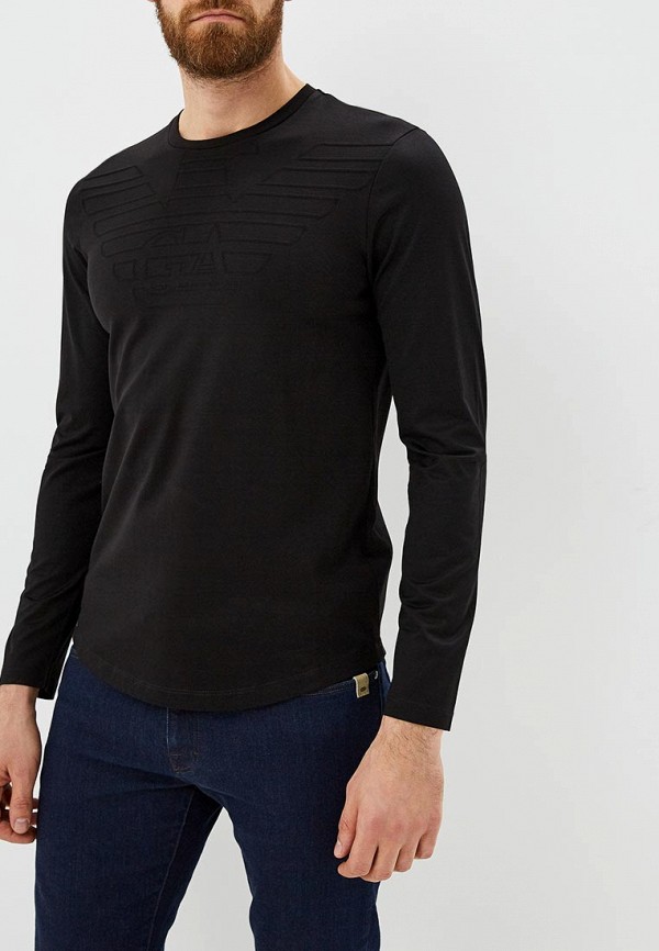 

Лонгслив Emporio Armani, Черный