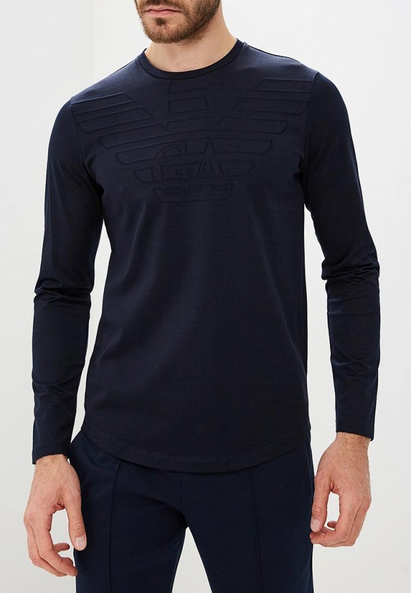 

Лонгслив Emporio Armani, Синий