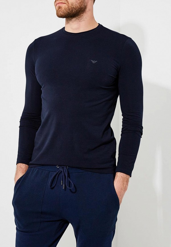 

Лонгслив Emporio Armani, Синий