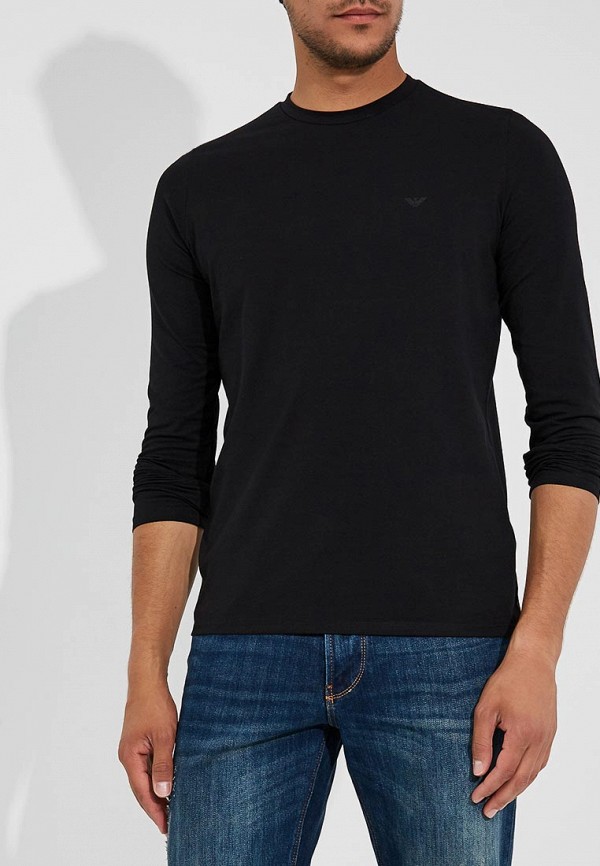 

Лонгслив Emporio Armani, Черный