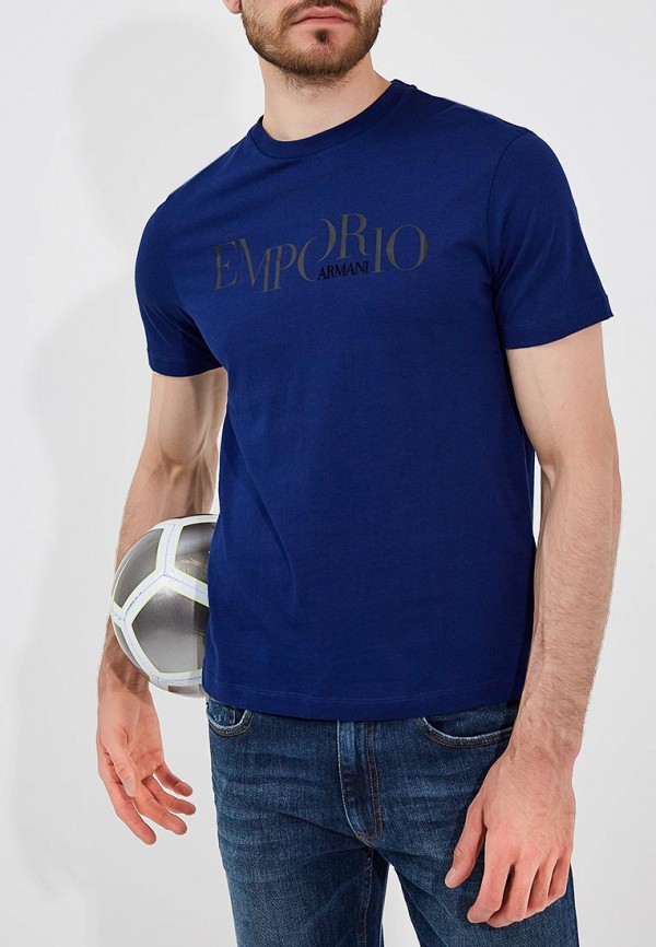 

Футболка Emporio Armani, Синий