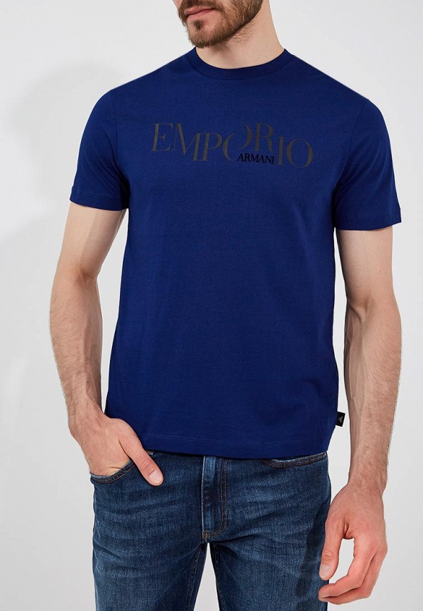 

Футболка Emporio Armani, Emporio Armani EM598EMBLMV1, Синий
