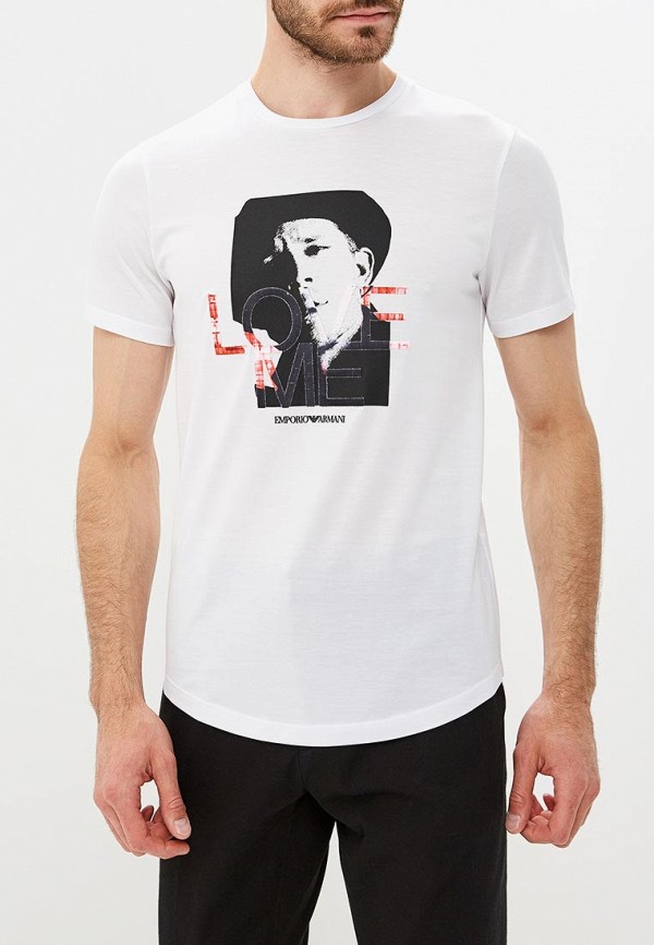 

Футболка Emporio Armani; Emporio Armani EM598EMBLMV5, Белый