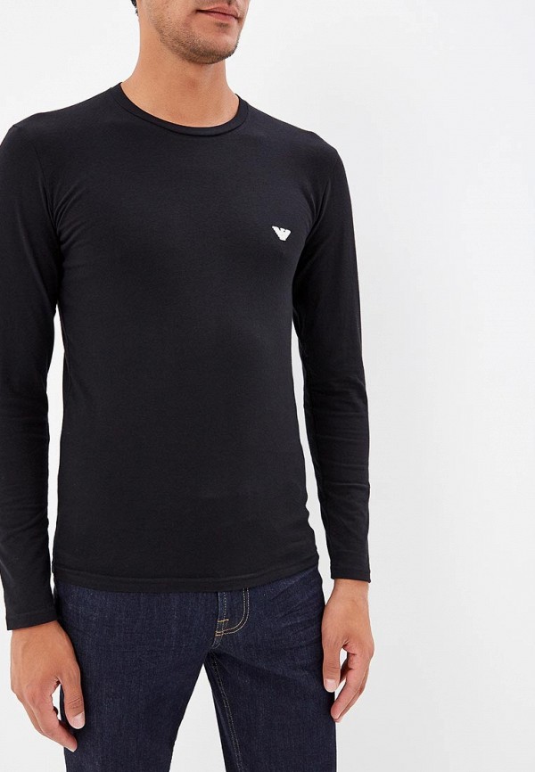 

Лонгслив Emporio Armani, Черный