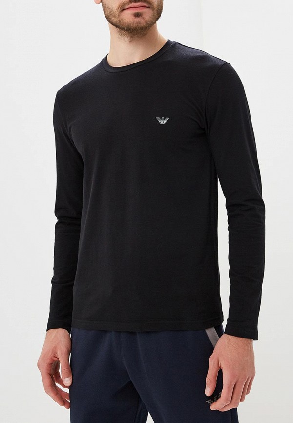

Лонгслив Emporio Armani, Черный