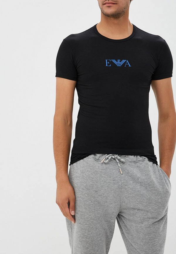 

Футболка домашняя Emporio Armani, Черный