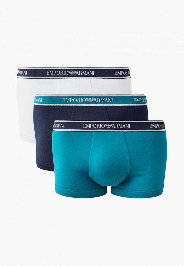 

Комплект Emporio Armani, Белый;бирюзовый;синий