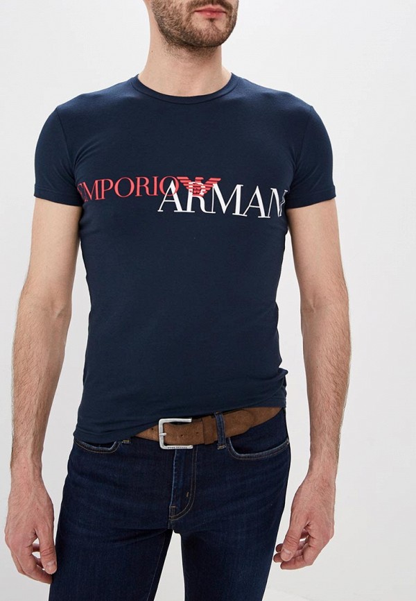 

Футболка Emporio Armani, Синий