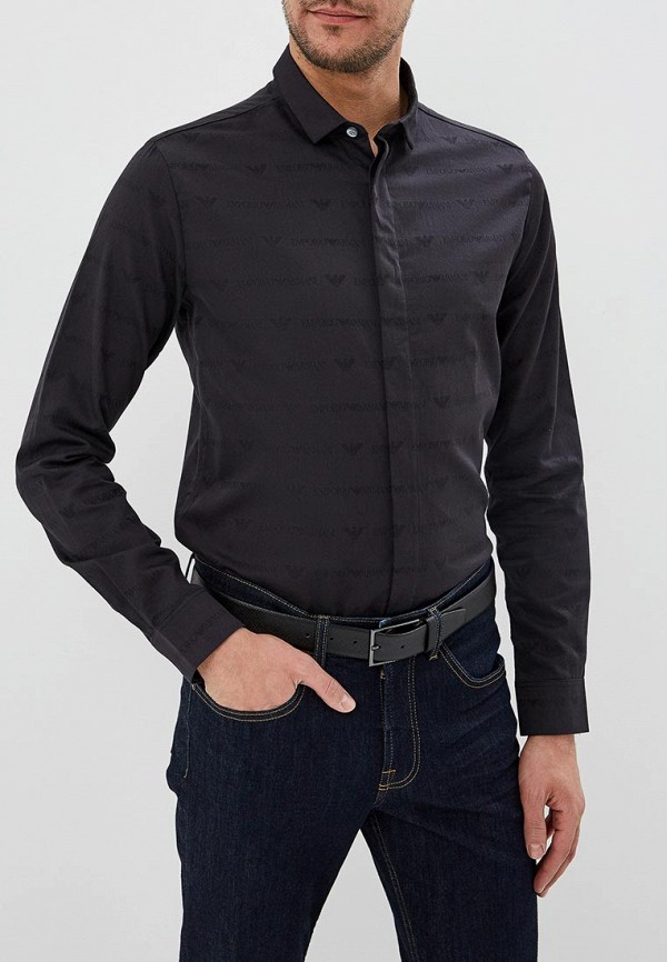 

Рубашка Emporio Armani, Черный