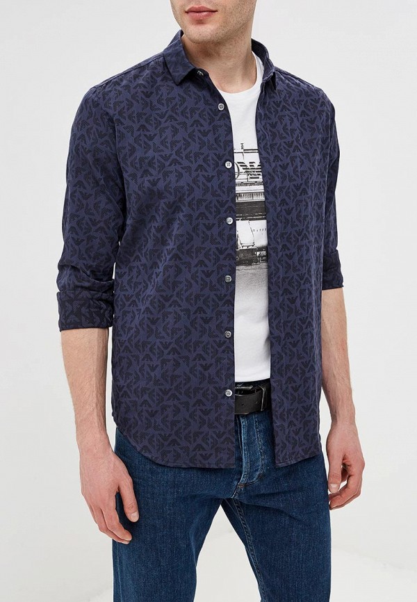 

Рубашка Emporio Armani, Синий