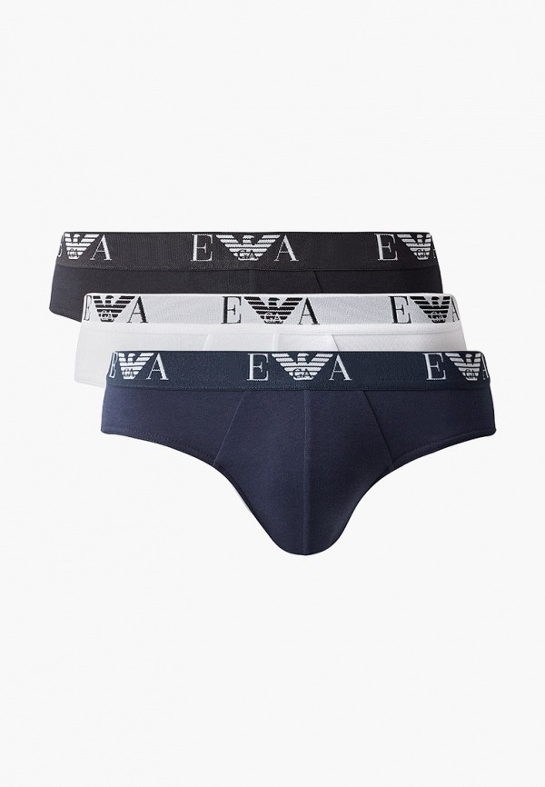 

Трусы 3 шт. Emporio Armani, Белый;синий;черный, Emporio Armani EM598EMFOWE3